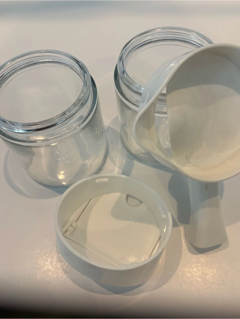 Gemco Sugar and Creamer Set Vintage  White